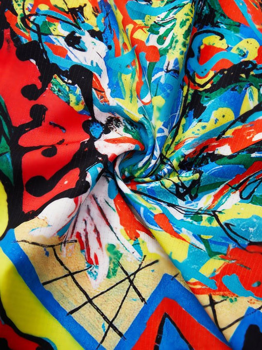 Vintage Proof Of Concept Abstract Graffiti Art Hawaiian Shirt Oversize